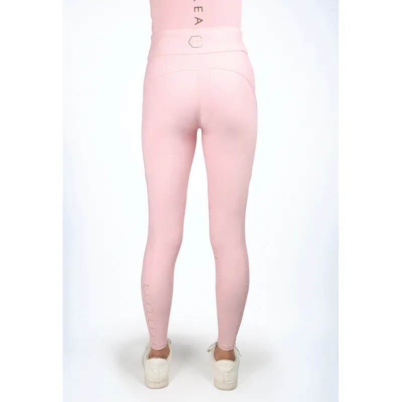 Coldstream Cranshaws Riding Tights - Blush Pink-2